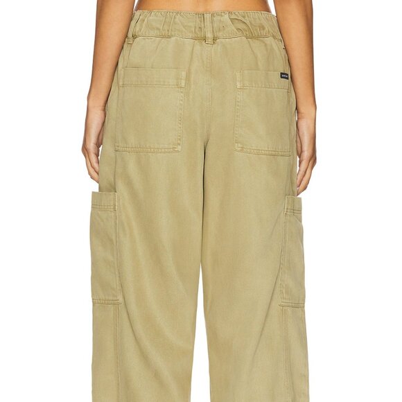 NEW Sanctuary M Bamboo green Area Pants Cargo Pockets Drawstring Waist - Picture 5 of 12